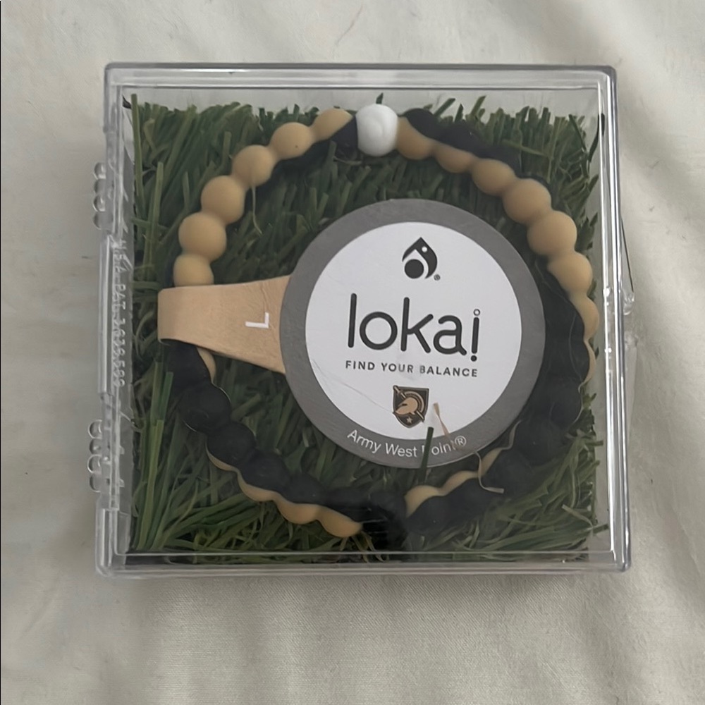 Lokai Black and Tan Accents Bracelet